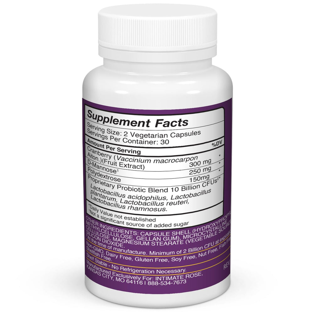 Intimate Rose complete probiotic set promotes balanced daily health routines.
