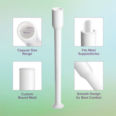 Intimate Rose smooth-tip applicator for comfortable insertion
