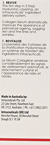 Intraceuticals Booster Collagen texture shown as a lightweight serum.