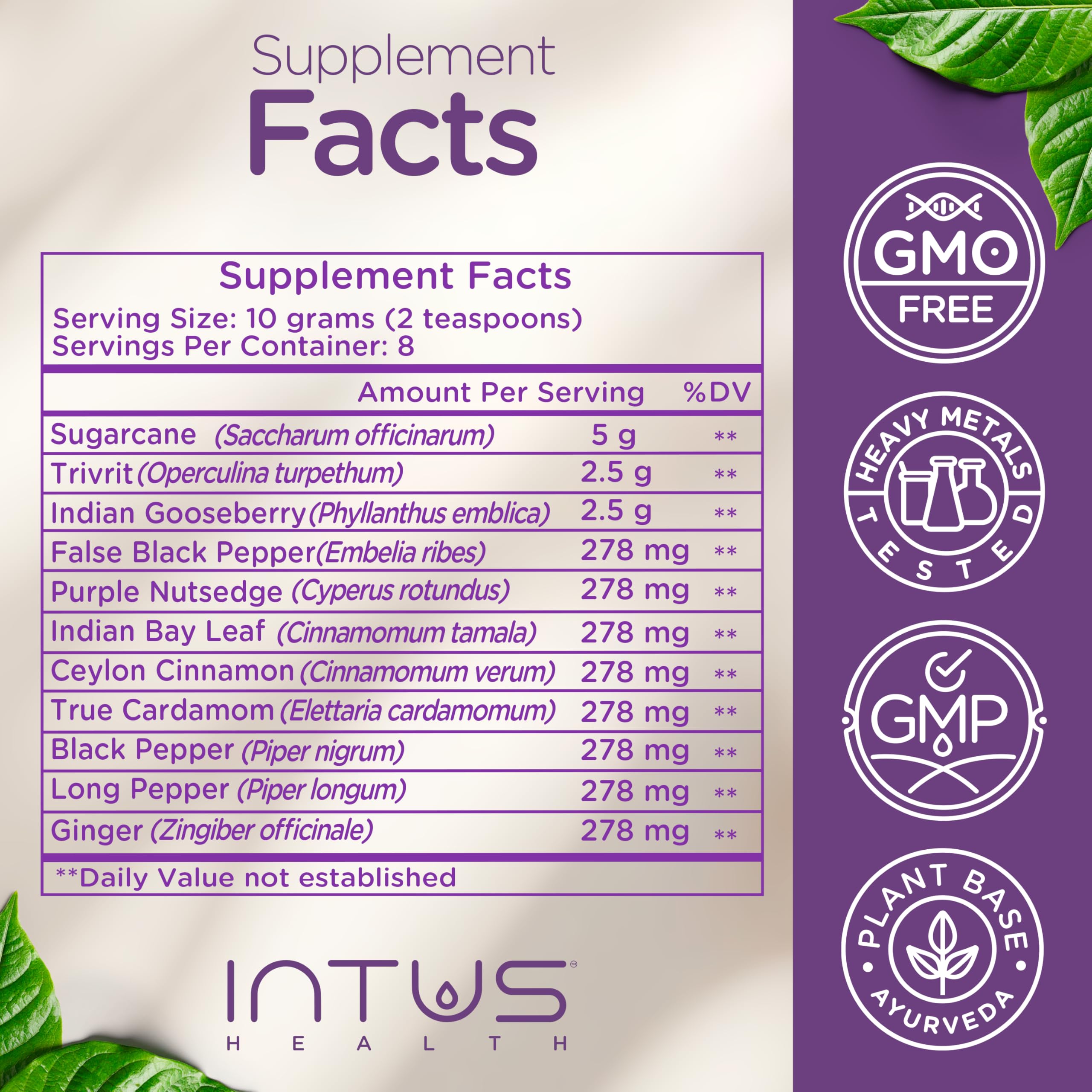 INTUS Detox image suggesting regularity support