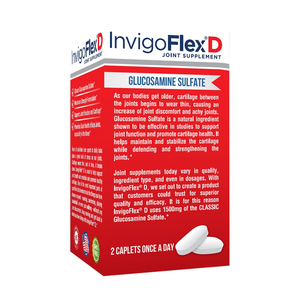 INVIGOFLEX D use scene illustrates easy daily routine for joint support