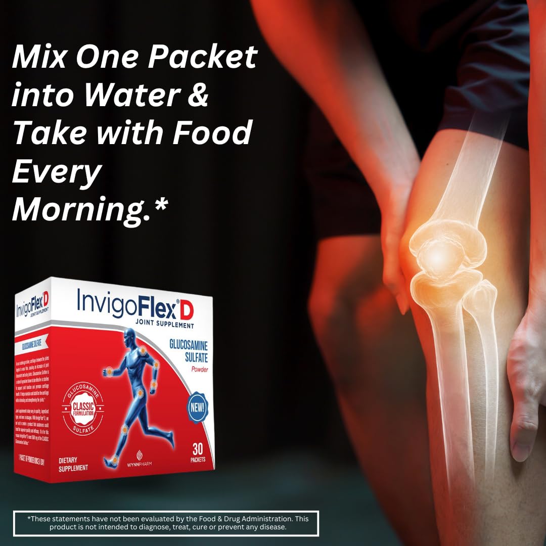 INVIGOFLEX D measuring scoop included with powder