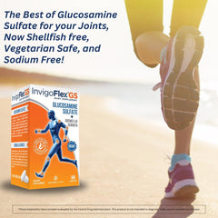 INVIGOFLEX GS low-sodium formula suitable for daily joint wellness.