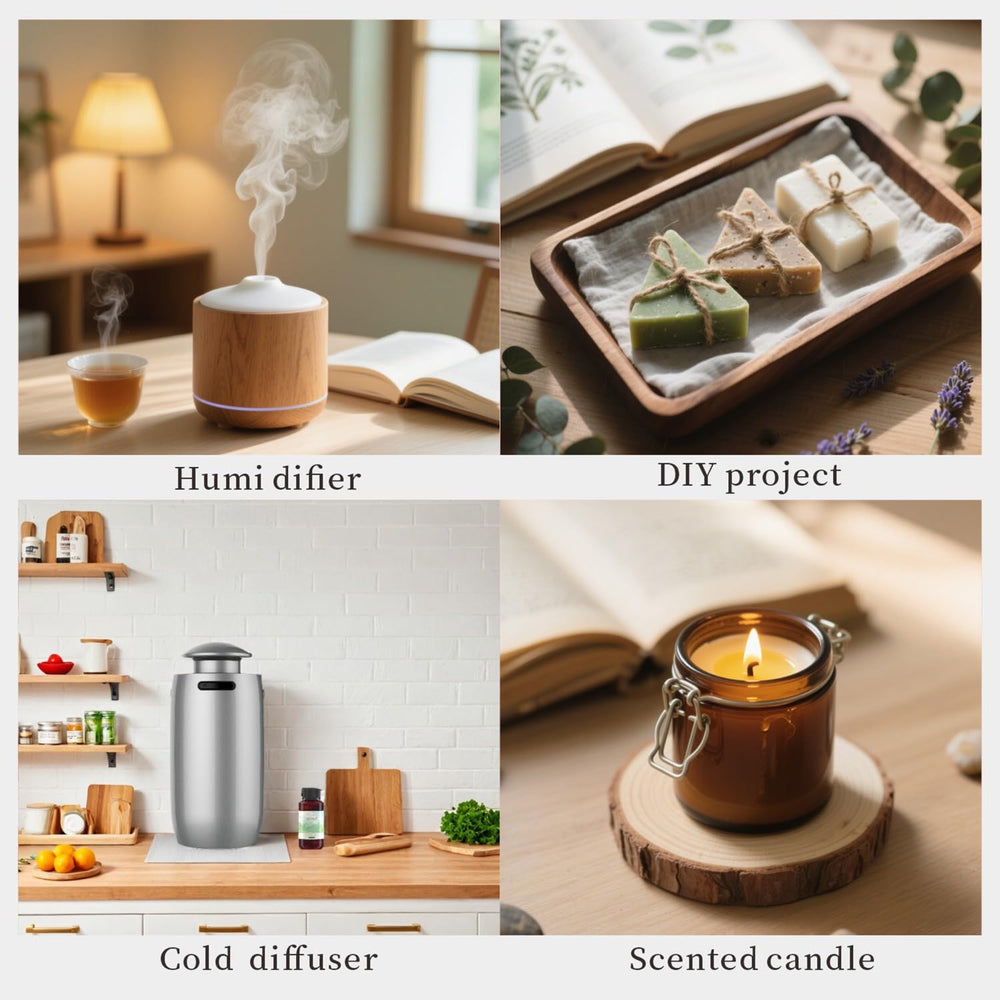 Invnd oils used in candle or DIY projects for customizable fragrance