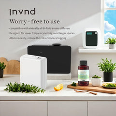 Invnd tea-fragrance scent in a diffuser visual for light ambience