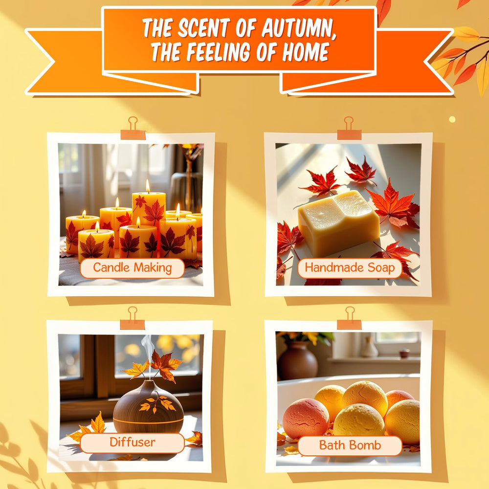 INWICOPH Autumn Vanilla bottle for soaps and candles