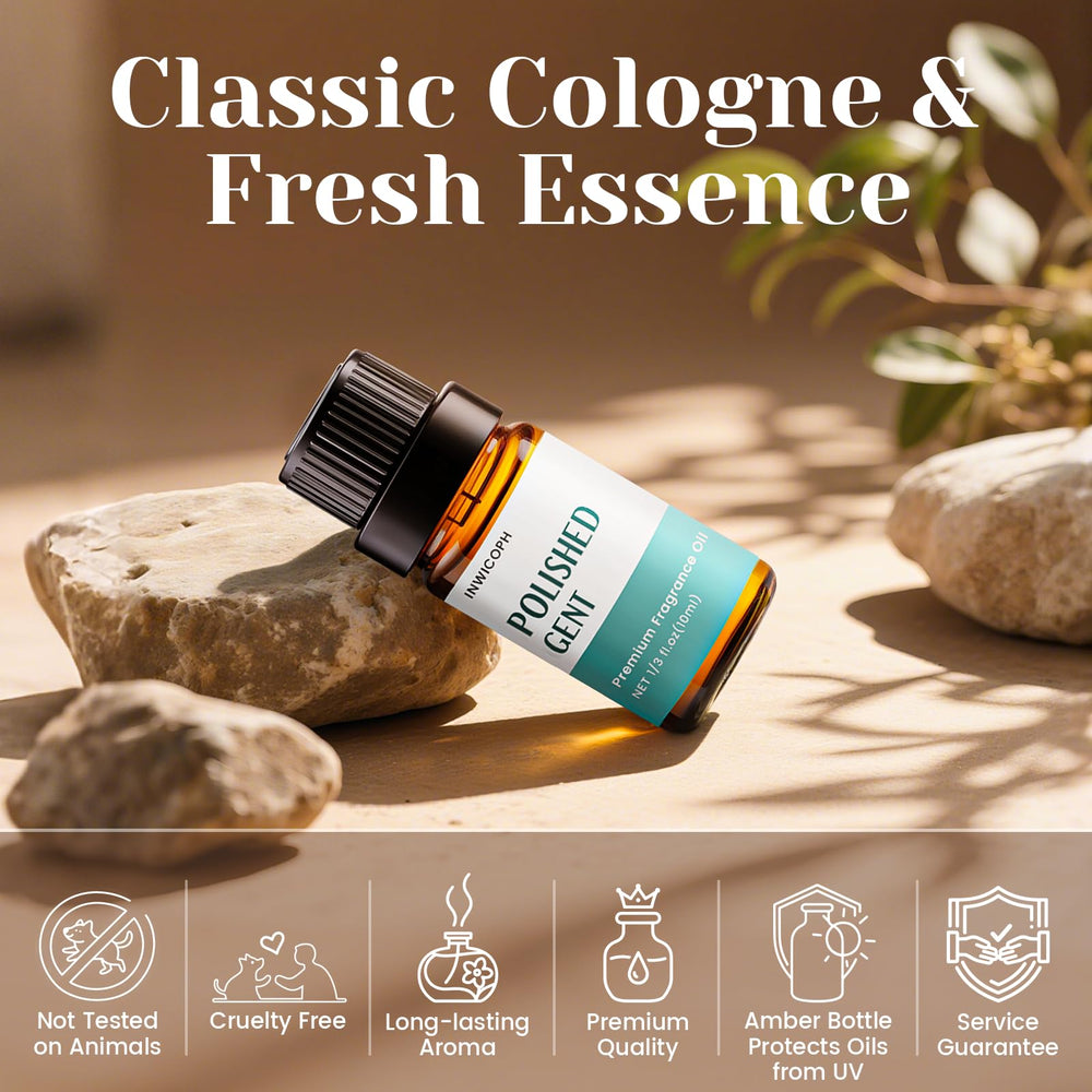 INWICOPH Bayberry Breeze diffuser setup with fresh masculine aromas.