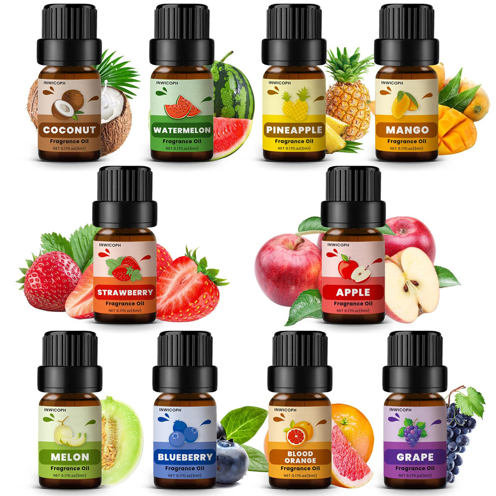INWICOPH blood orange fragrance oil bottle for zesty room fragrance