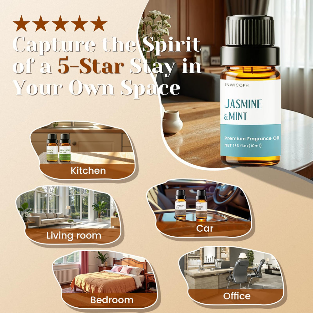 INWICOPH Jasmine Mint for spa-like relaxation and refreshing notes