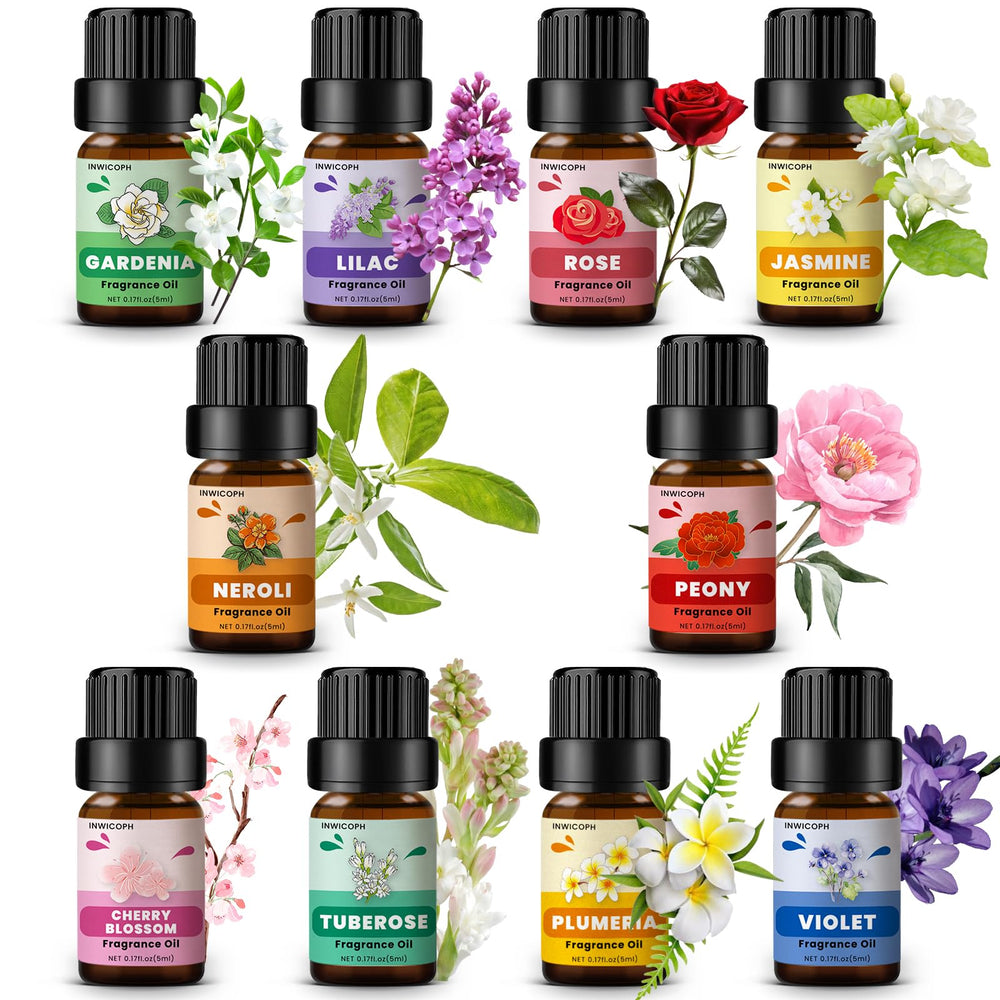 INWICOPH Peony diffuser bottle brings soft, romantic floral notes