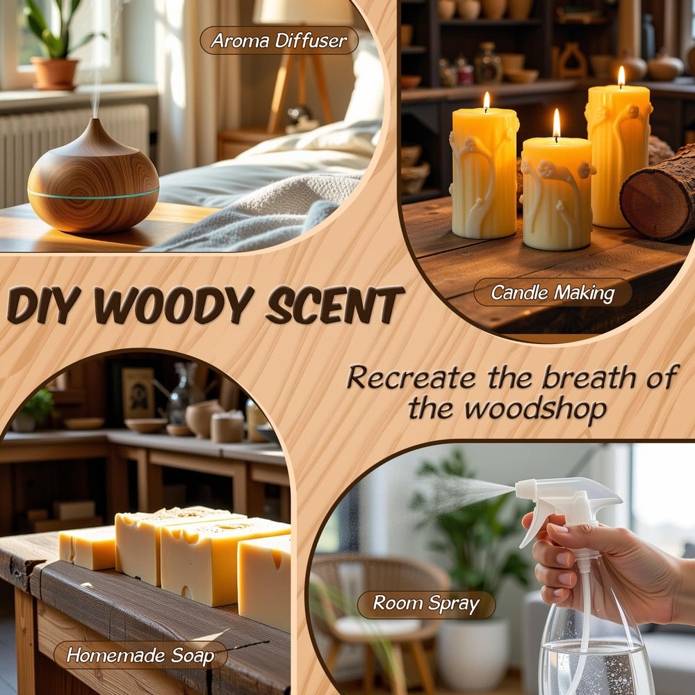 INWICOPH Smokey Leather oil offers bold, distinctive scent for décor.