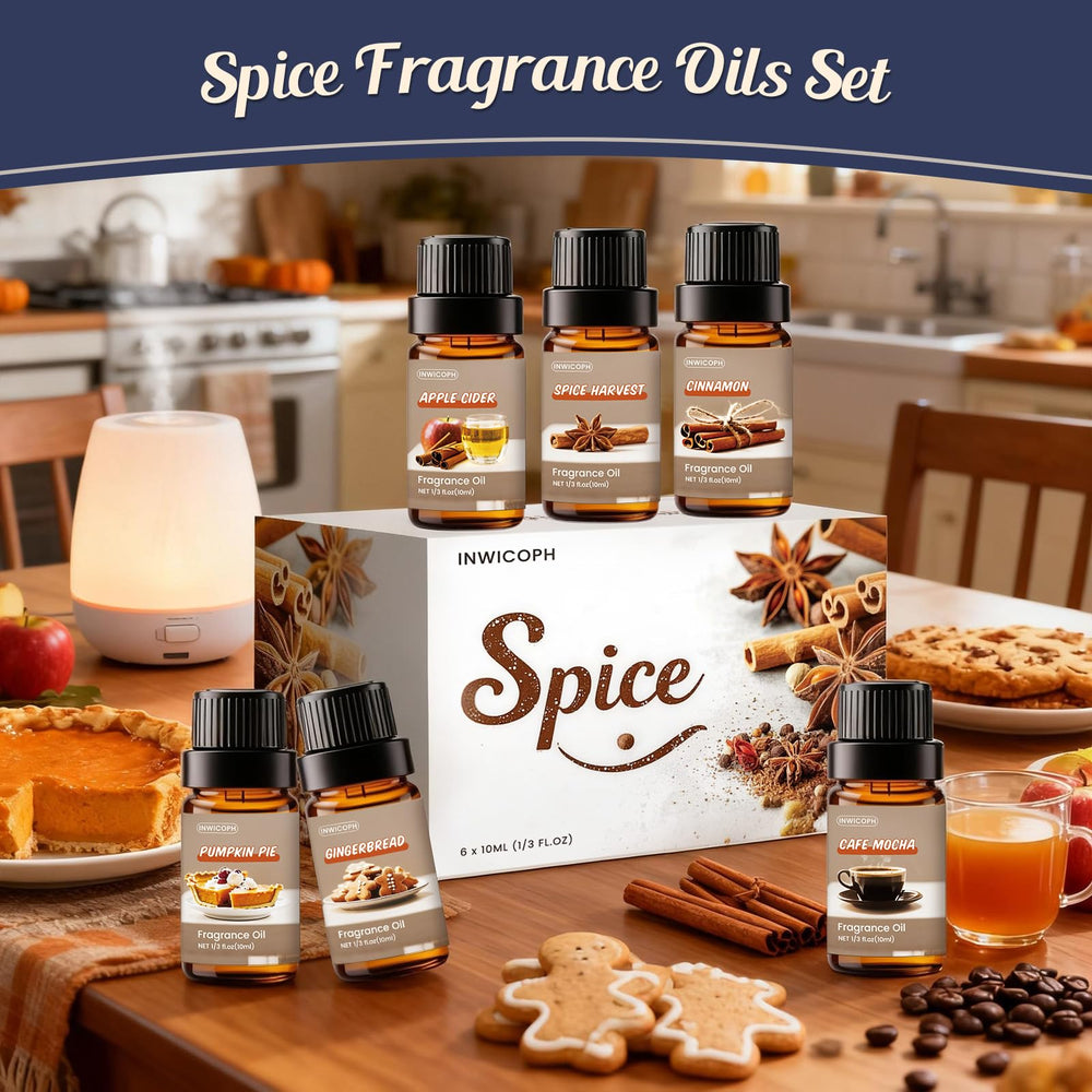 INWICOPH Spice Fragrance Set Cafe Mocha brings cozy mornings home.