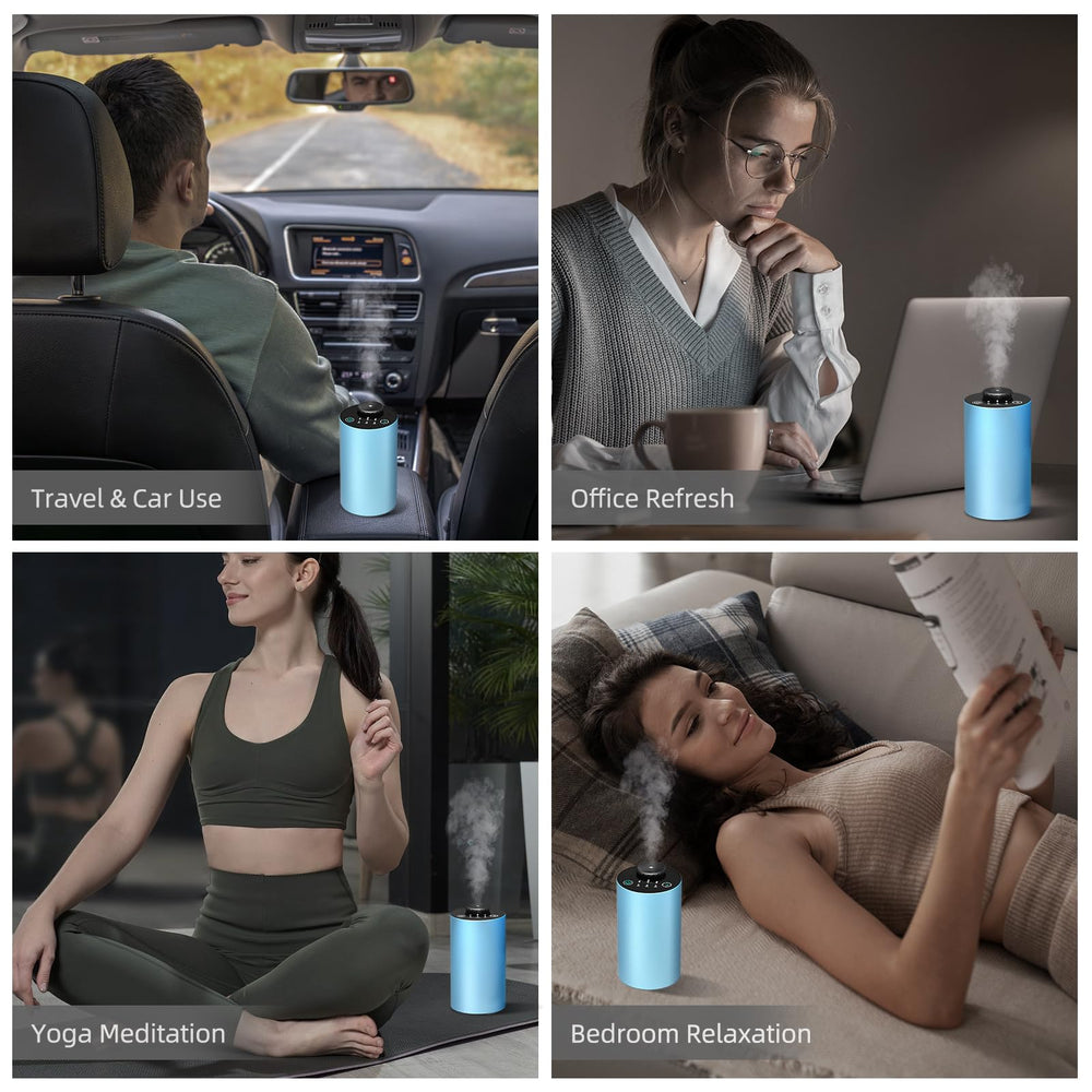 INXDOLHOM detachable nozzle swap for quick fragrance changes without spills.