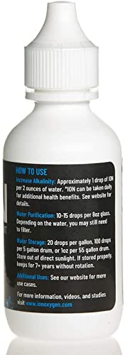 Ion water drops purification oxygen action for clearer water.