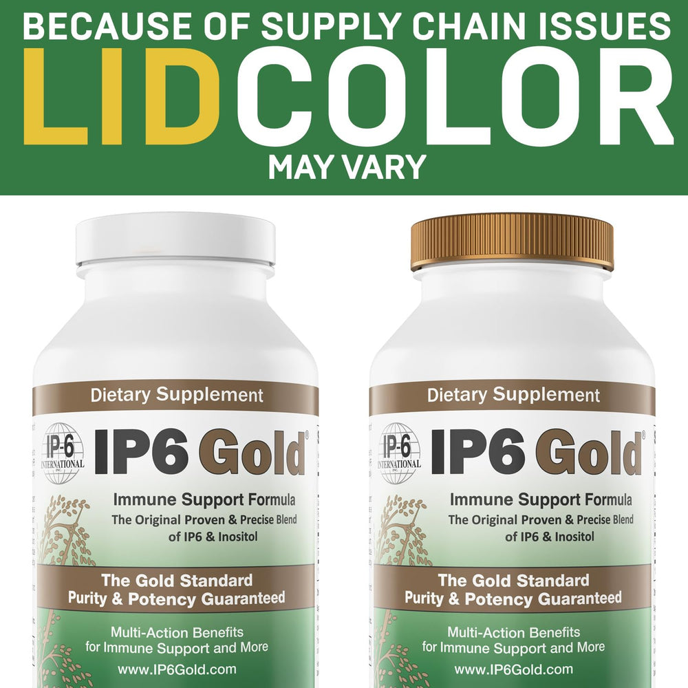 IP6 Gold ingredient panel highlights IP6 and Myo-Inositol quality