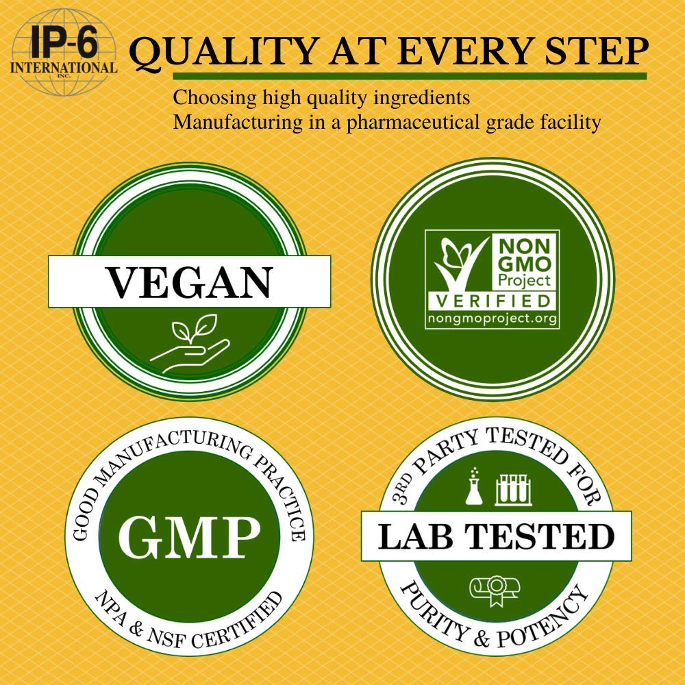 IP6 Gold US cgmp facility badge signals strict manufacturing standards.