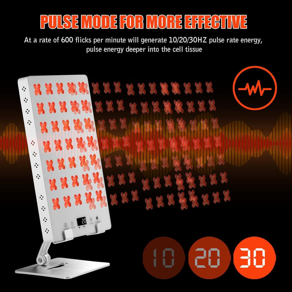 iplantop red light panel timer settings show flexible session control