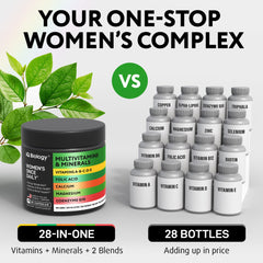 IQ Biology Daily Multivitamin for Women daily-use scene on a table