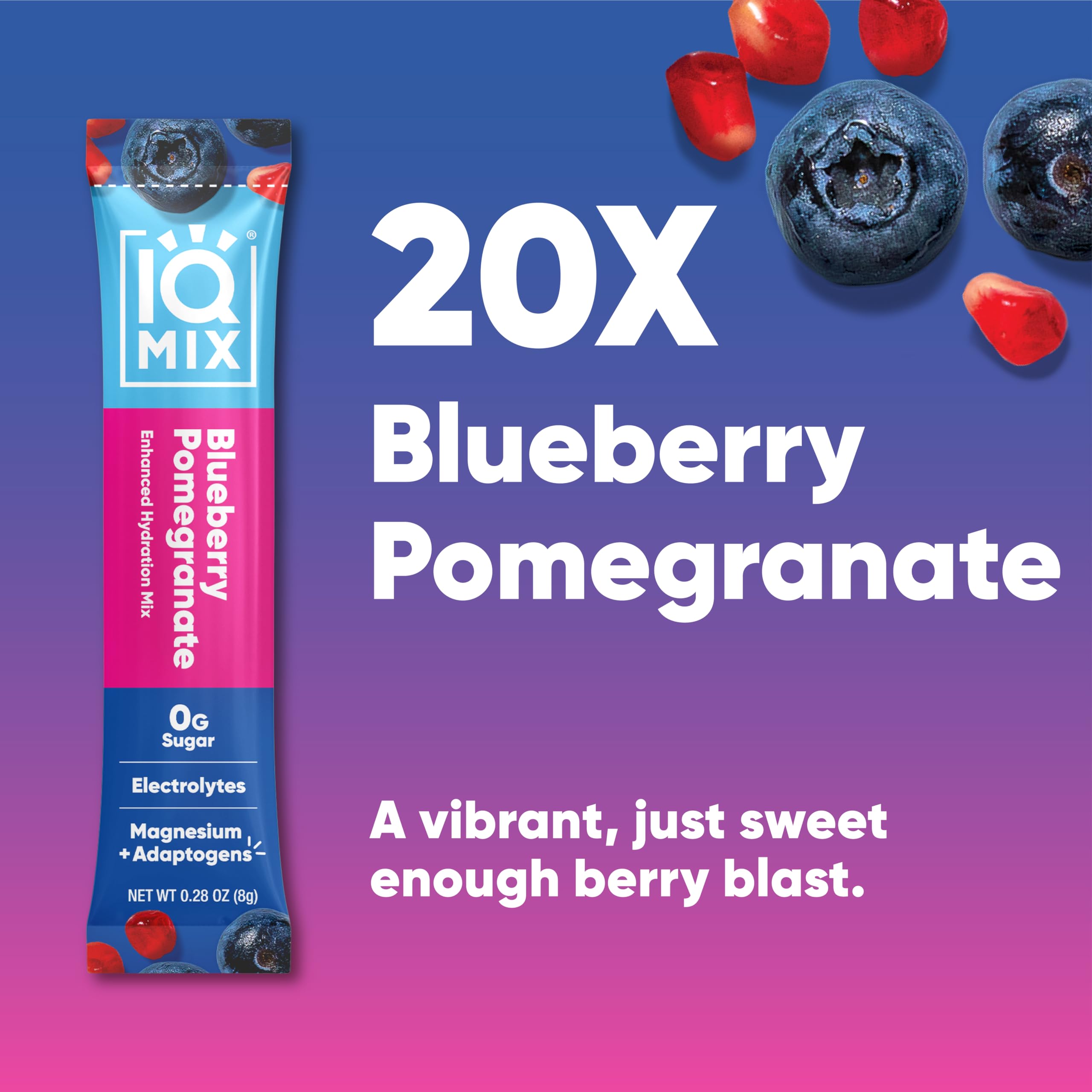 IQBAR IQMIX single-serve stick ready to mix anytime, anywhere