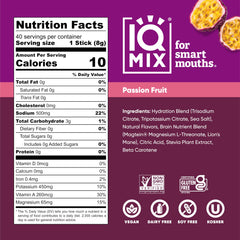 IQMIX hydration bottle pour for quick, refreshing hydration