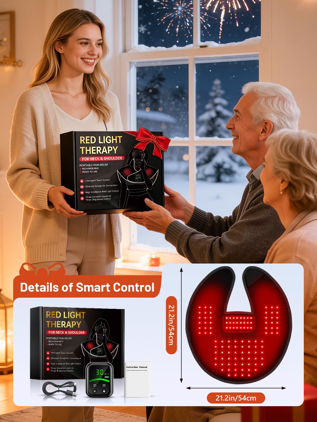 IRELEX gift-ready packaging positions as a thoughtful wellness gift.