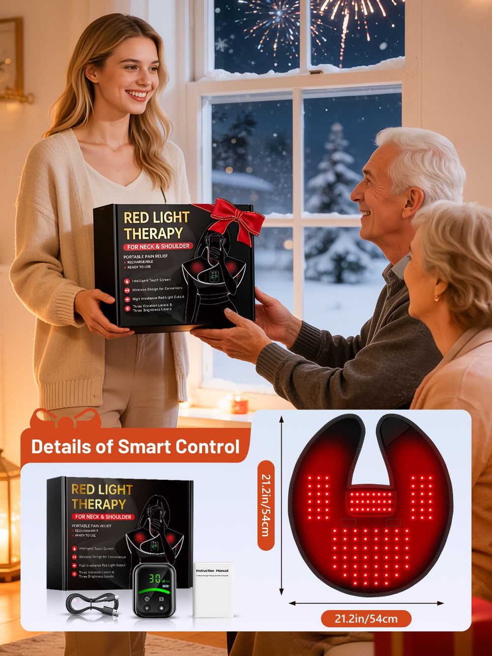IRELEX gift-ready packaging positions as a thoughtful wellness gift.