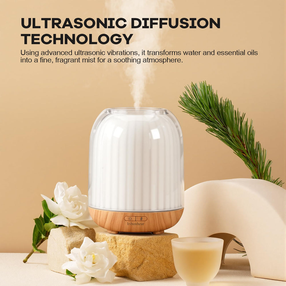 Iribonheur compact diffuser fits small spaces while delivering room-filling aroma.
