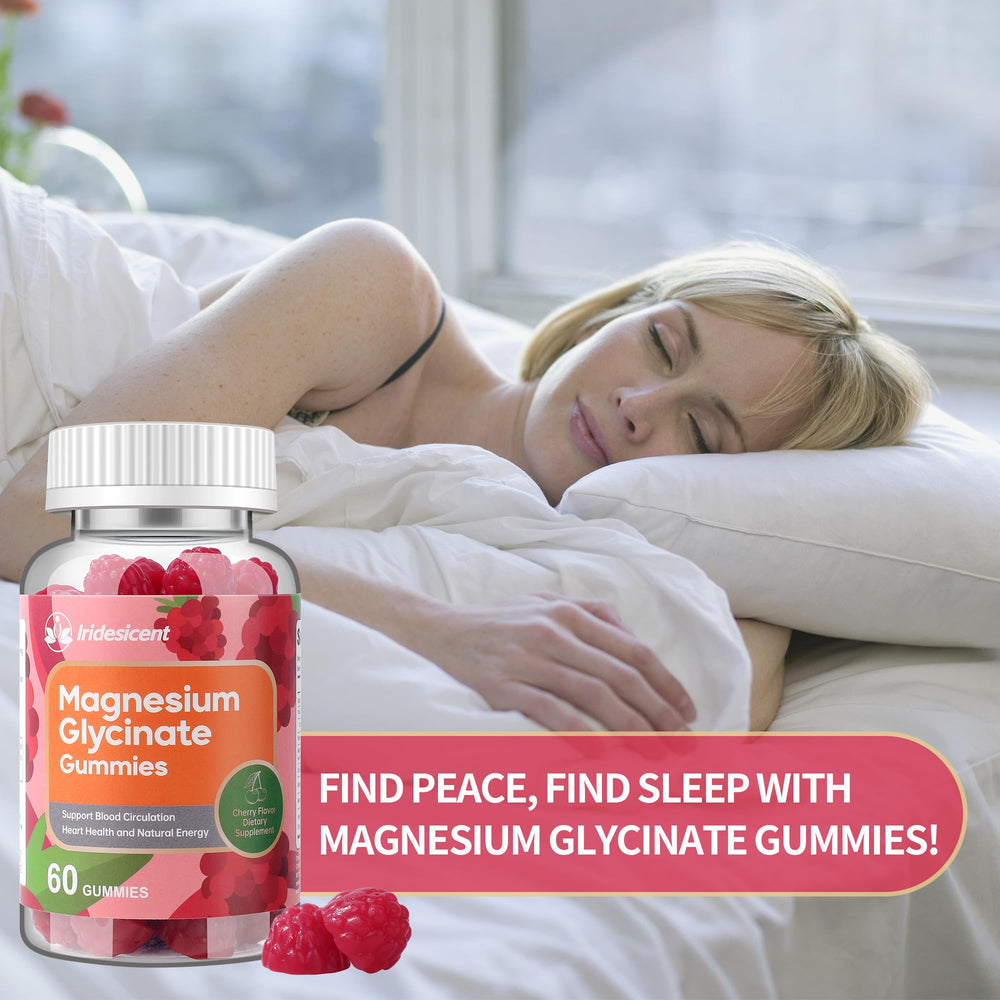 IRIDESICENT packaging with immune-support imagery and zinc benefits.