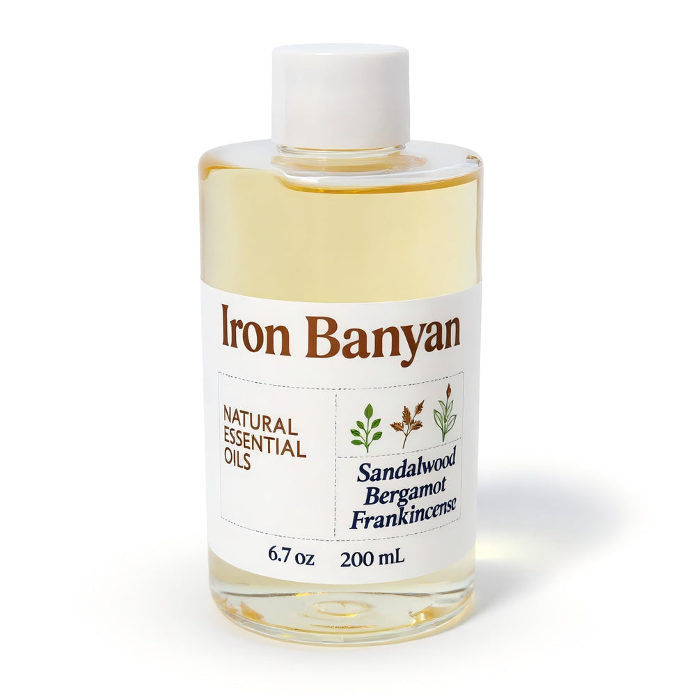 Iron Banyan portable spray bottle enables quick, precise room refresh.