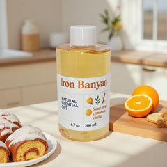 Iron Banyan room mist spray delivering subtle scent for mood uplift.