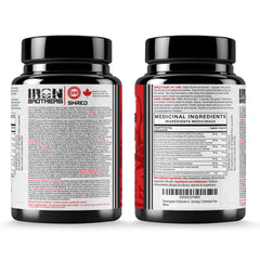 Iron Brothers Thermogenic ingredients graphic highlights grains of paradise and green tea