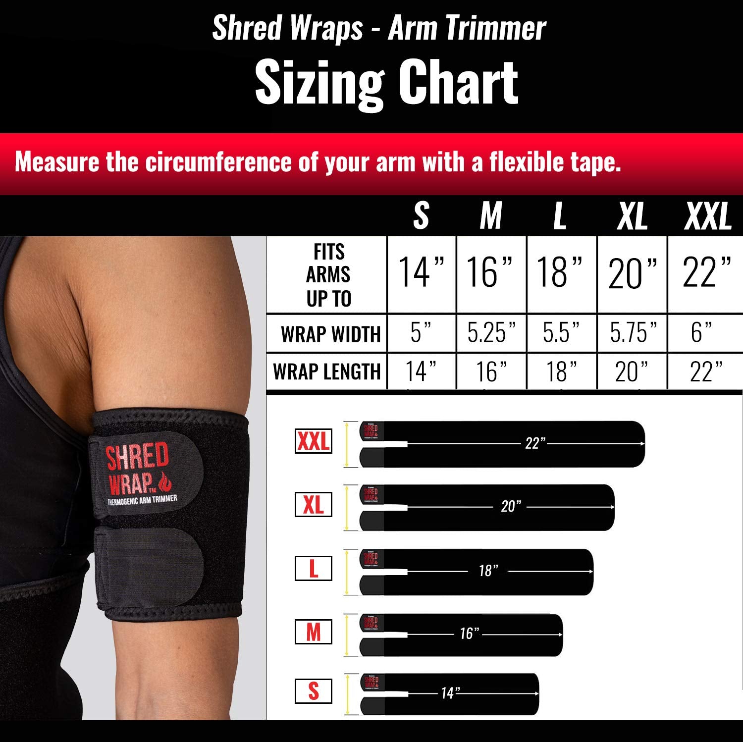 Iron Bull Strength Shred Wraps on arm wrapped demonstrates secure Velcro closure for workouts.