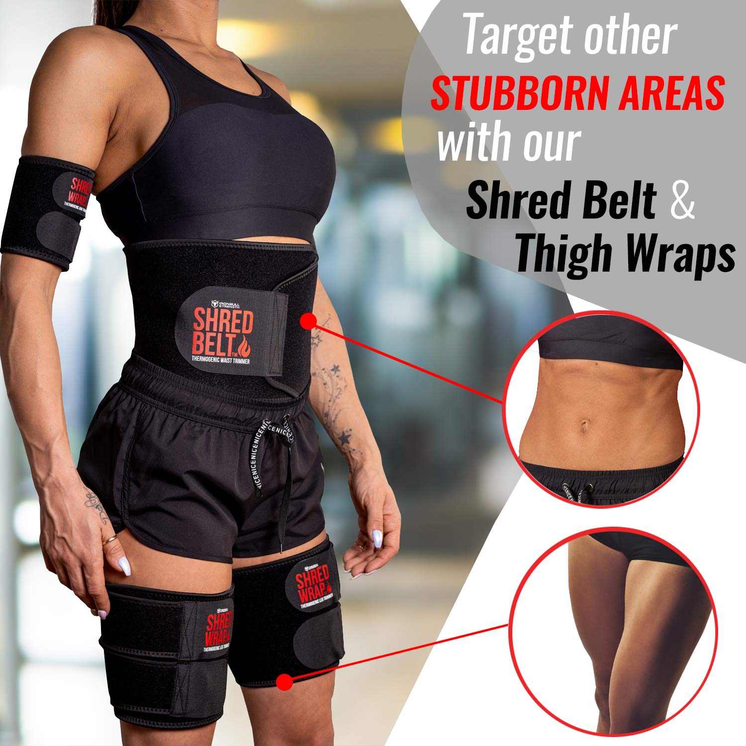 Iron Bull Strength Shred Wraps packaging shown for easy purchase.