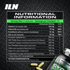 Iron Labs Cycle Support NAC milk thistle label highlights liver-support blend