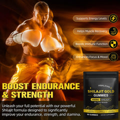 IRSRDOQU Shilajit Gummies immune-support routine closeup.