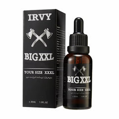 Irvy Big XXL massage oil bottle with quick absorption for smooth application