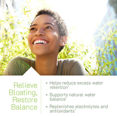 Irwin Naturals Bloat-Away soft-gels close-up showing capsules