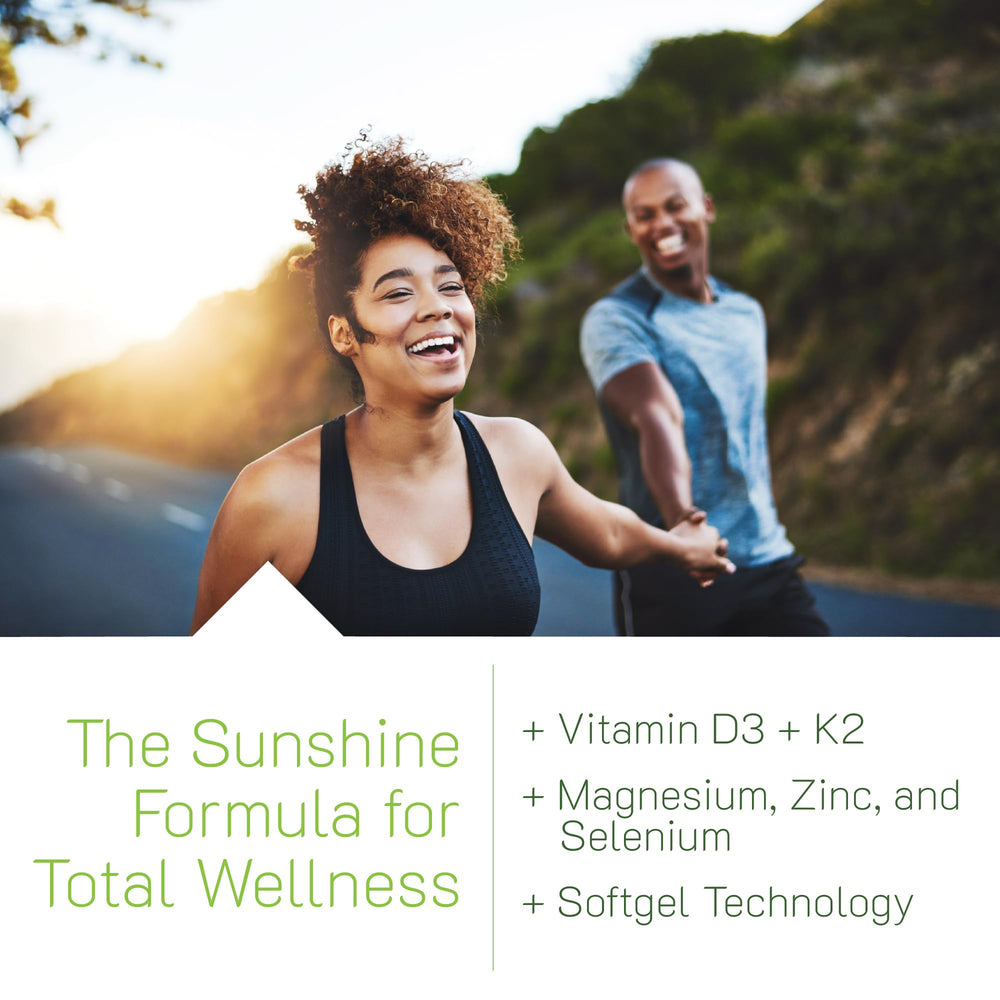 Irwin Naturals bone-health ingredients chart emphasizes D3, K2 MK-7, magnesium and zinc.