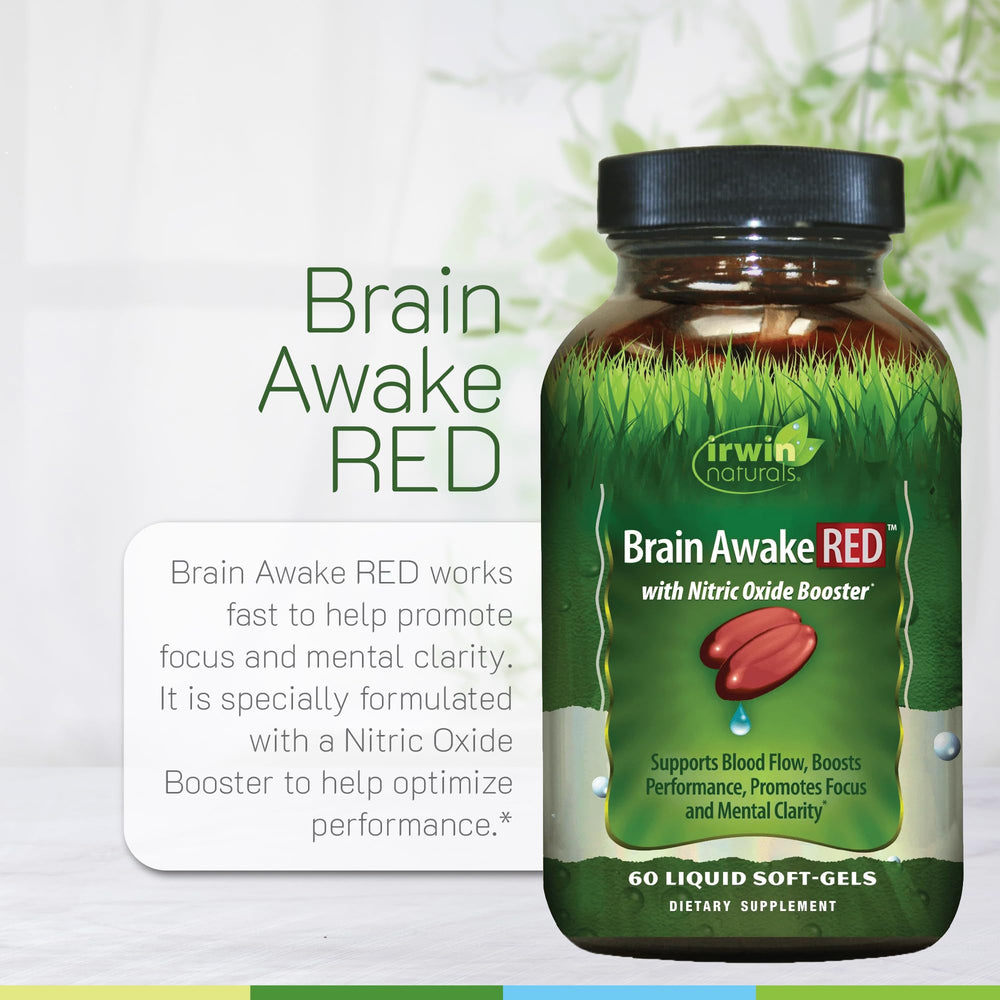Irwin Naturals Citrulline Arginine active concept, promoting nitric oxide pathways.