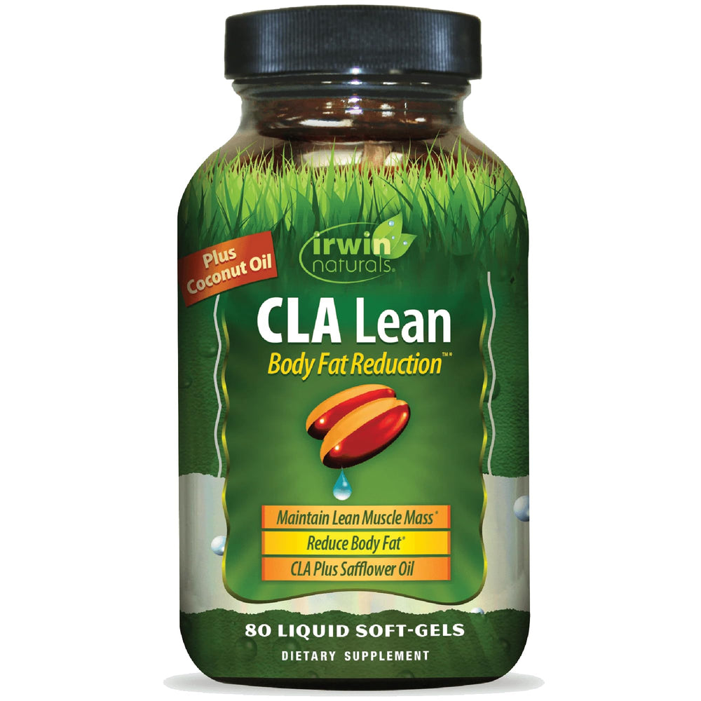 Irwin Naturals CLA Lean bottle front for daily use and clarity