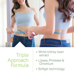Irwin Naturals Maximum Strength 3-in-1 Carb Blocker two-pack display — convenient value-pack.