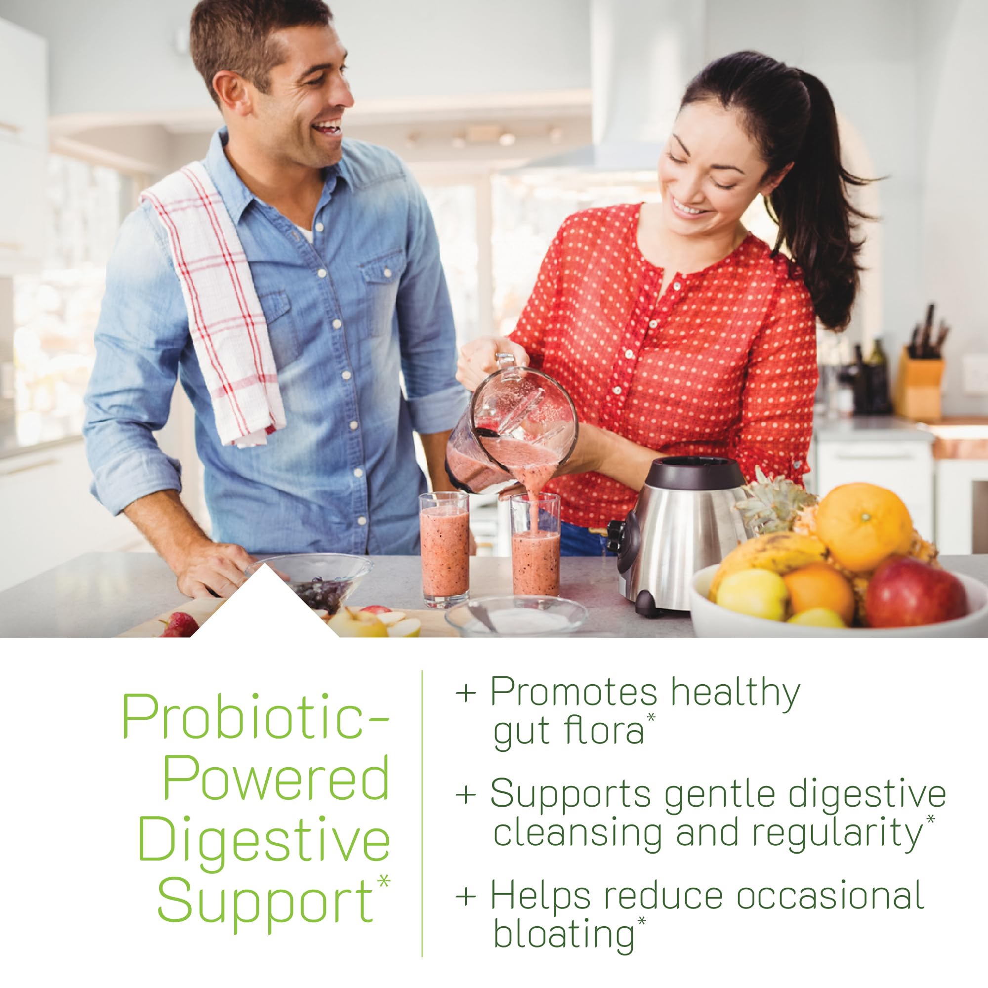 Irwin Naturals probiotic bottle with 9 billion CFU and shelf-stable formula