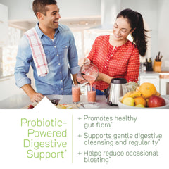 Irwin Naturals probiotic bottle with 9 billion CFU and shelf-stable formula