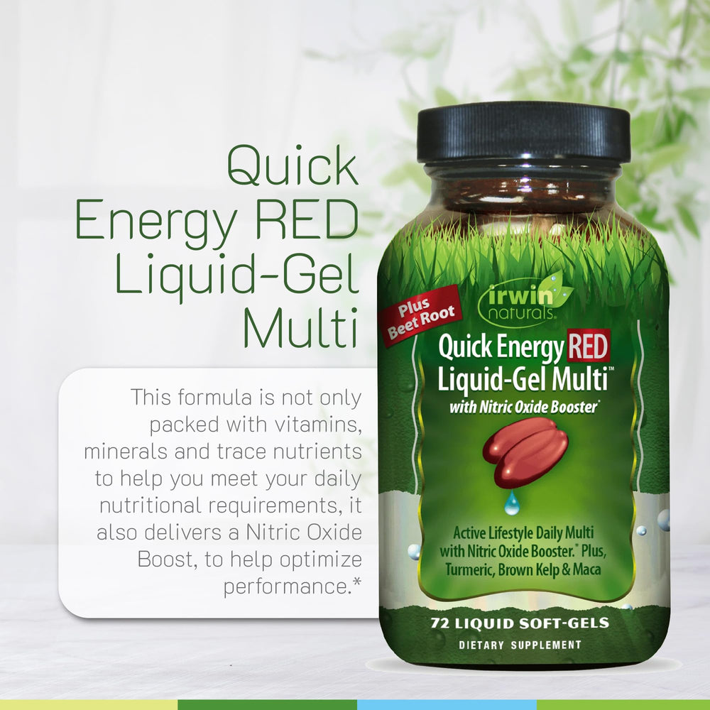 Irwin Naturals softgel with MCT and flaxseed oil supports nutrient absorption.