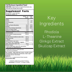 Irwin Naturals Stress-Defy soft-gels close-up highlighting easy swallowing.