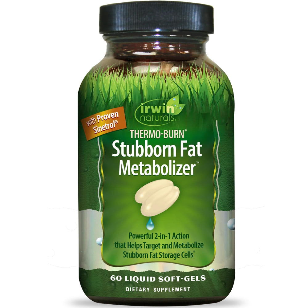 Irwin Naturals Thermo-Burn bottle front for easy daily use
