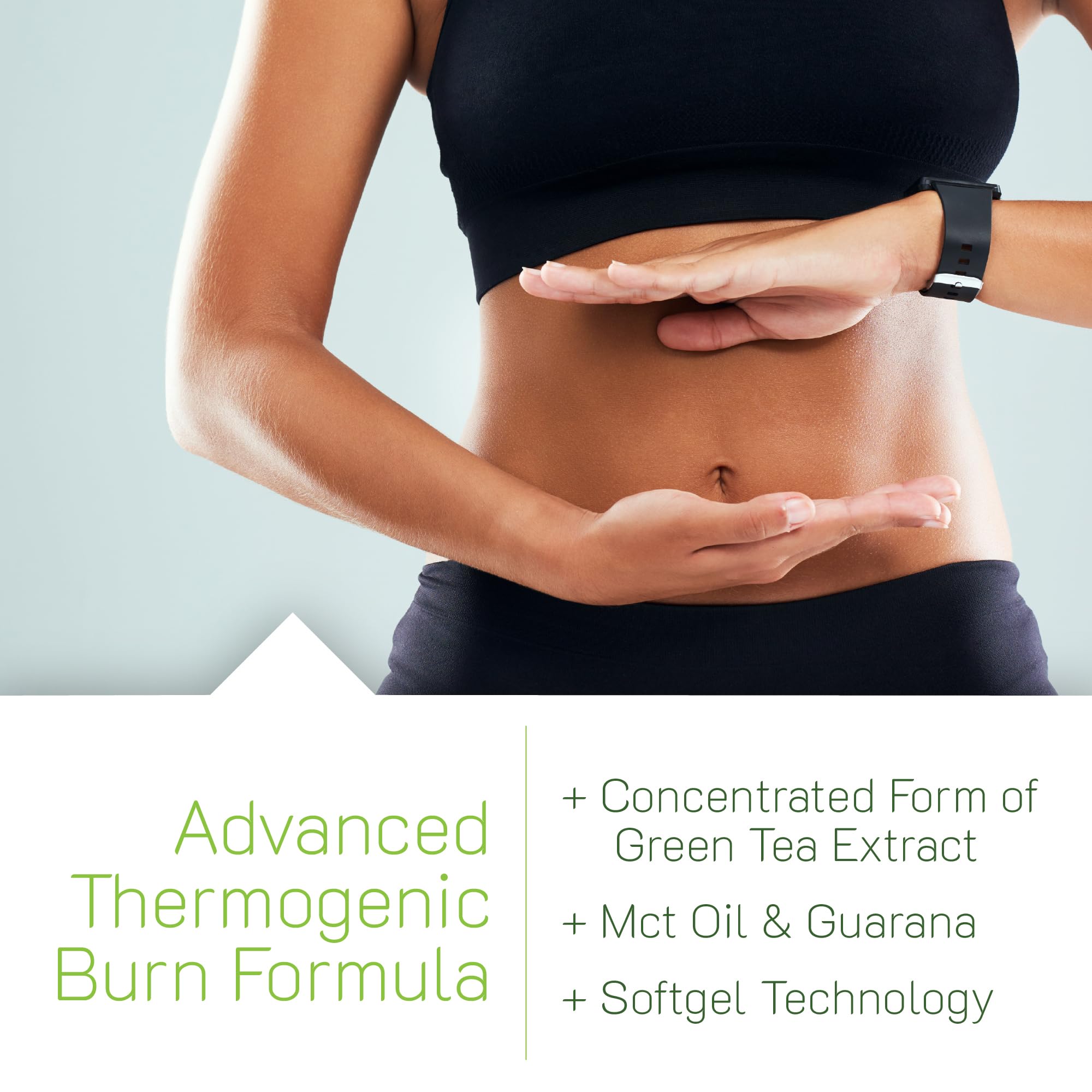 Thermo-Burn bottle with water for daily routine