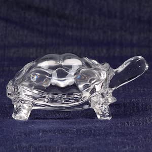 IS4A crystal turtle with polished facets enhances harmony and balance in spaces.