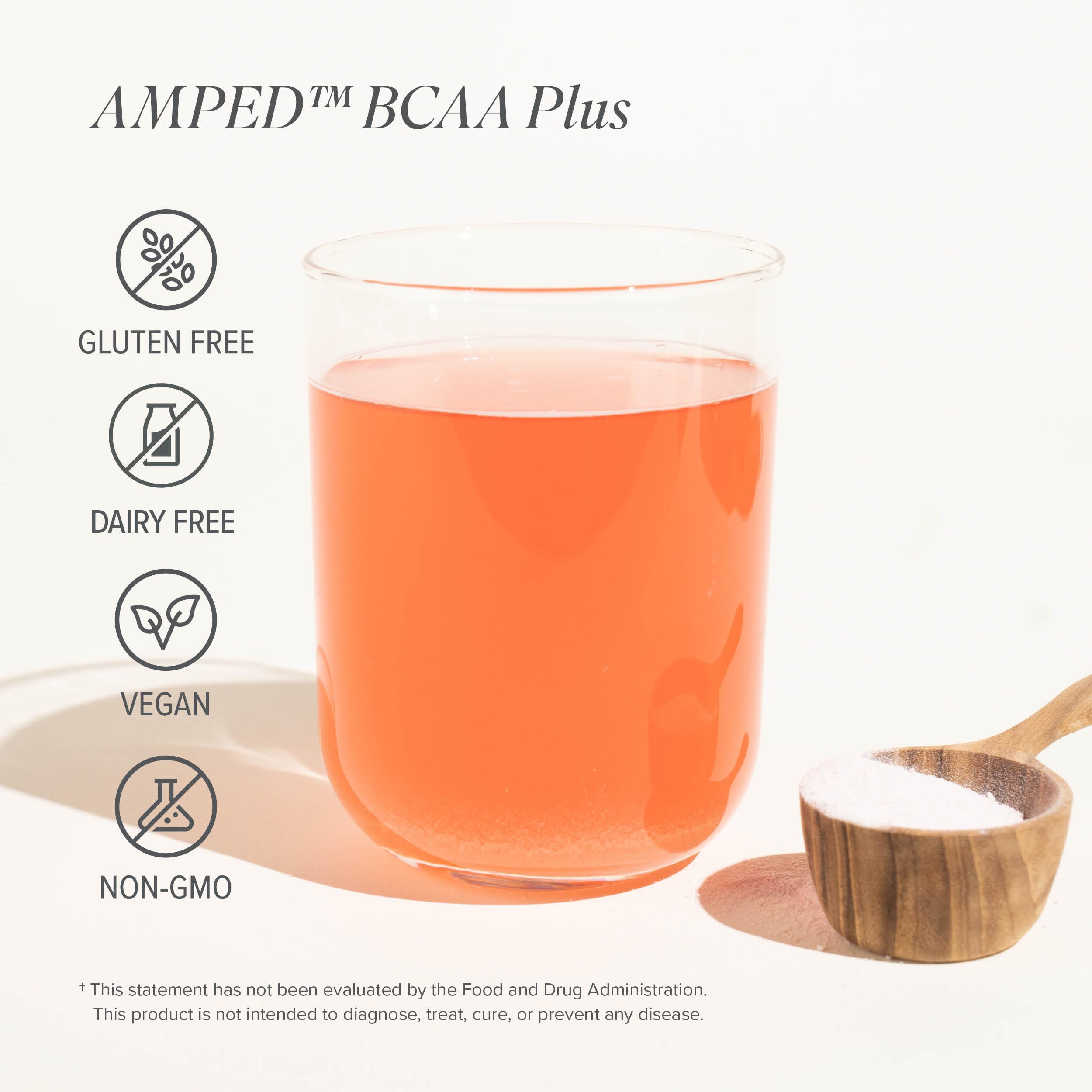 Isagenix AMPED BCAA Plus bottle in use during training sessions