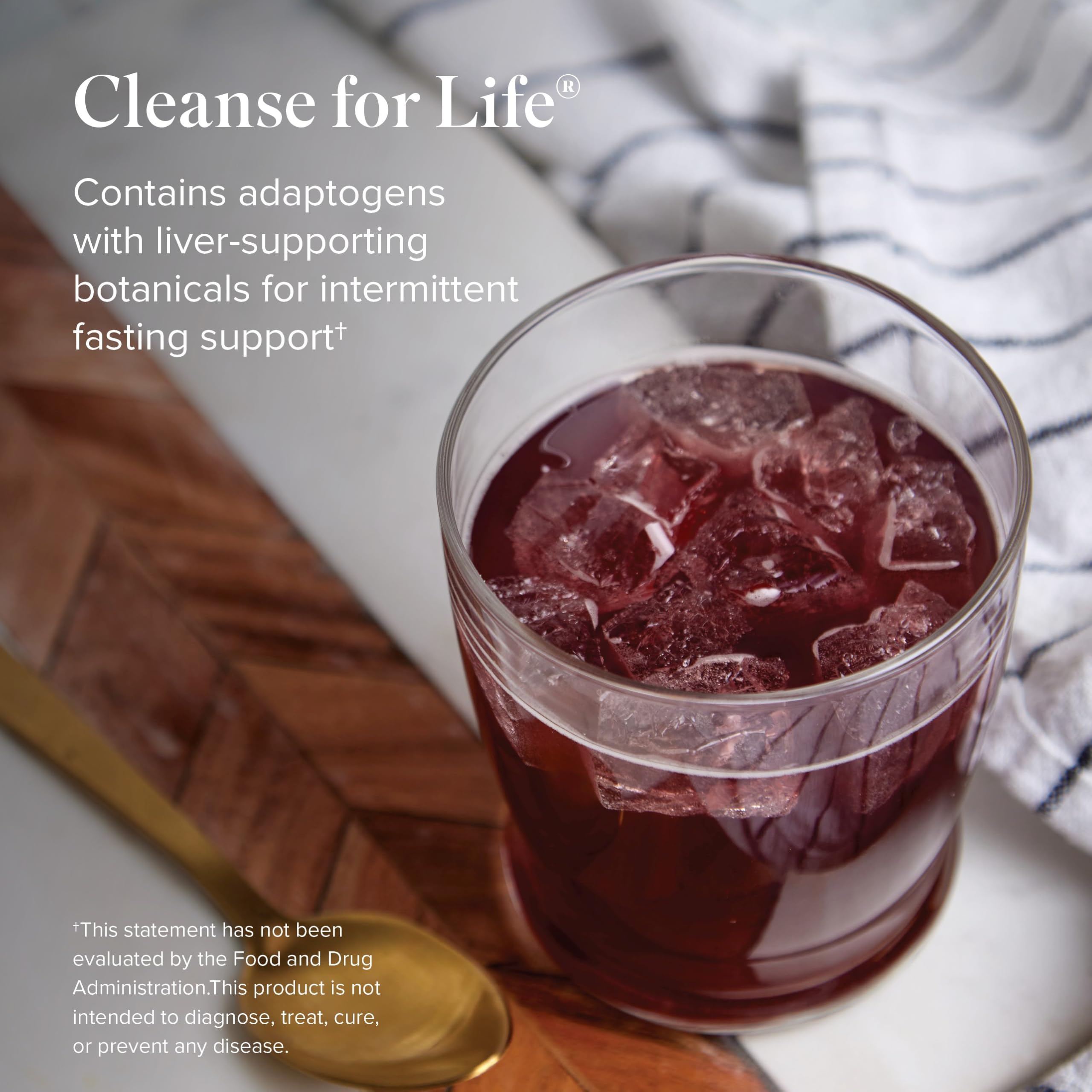 Isagenix Cleanse for Life berry packaging varies indicates adaptable presentation.